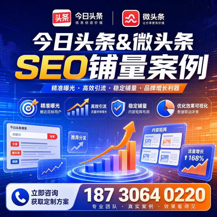 舟山头条号SEO矩阵批量内容铺量成功案例