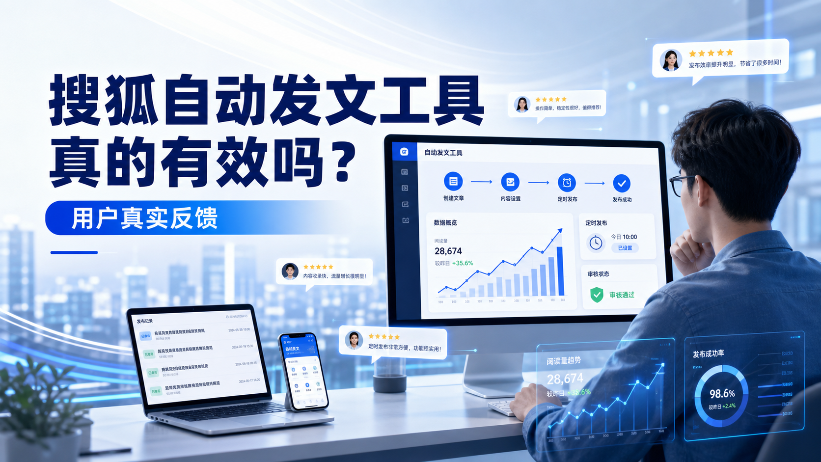 搜狐自动发文工具真的有效吗?舟山用户的真实反馈