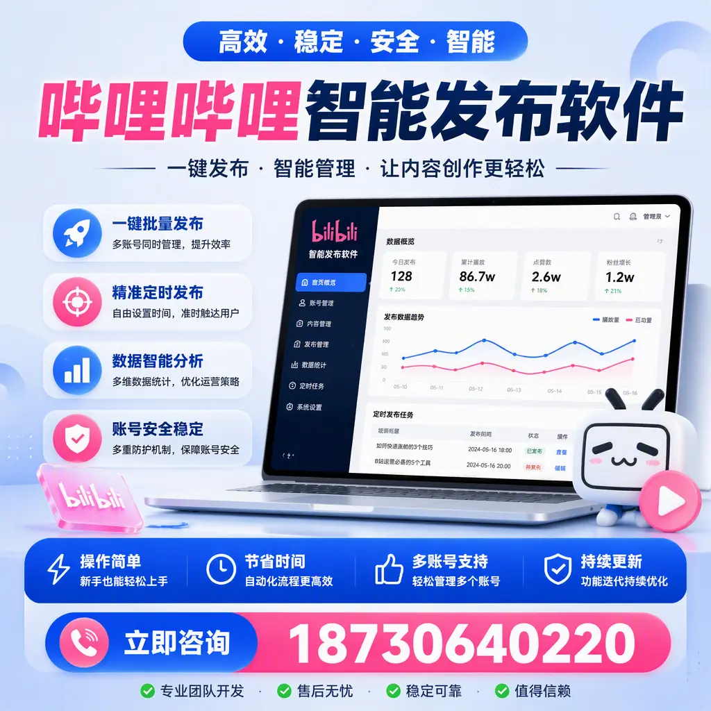 如何在 舟山 制定有效的哔哩哔哩智能发布策略